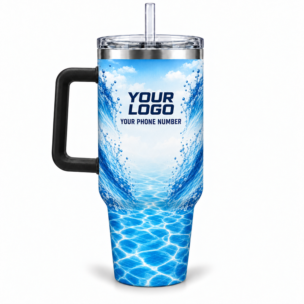 PSN004 personalized tumbler 40oz back product mockup