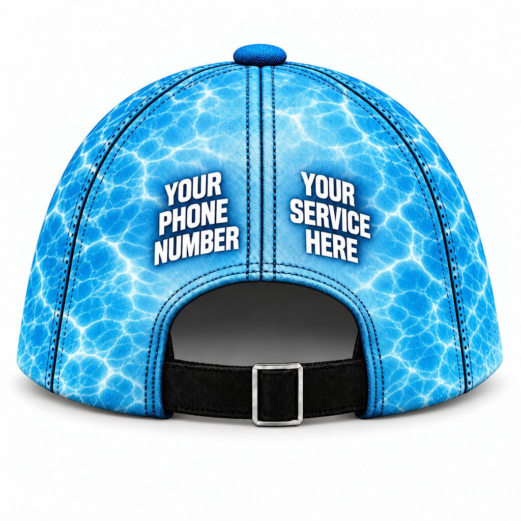 PSN010 personalized cap back product mockup