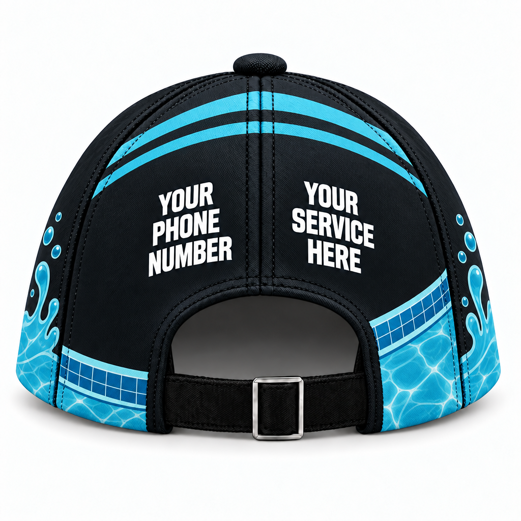 PSN015 personalized cap back product mockup