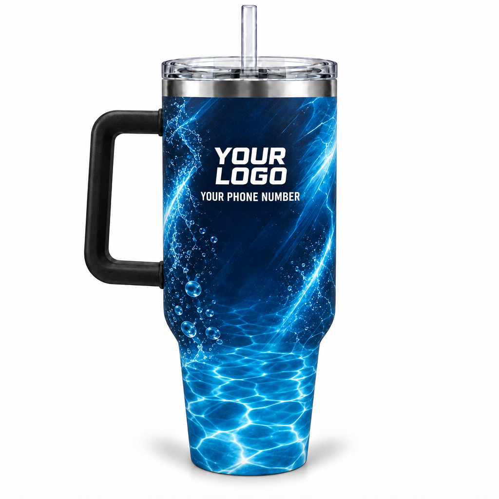 PSN021 personalized tumbler 40oz back product mockup