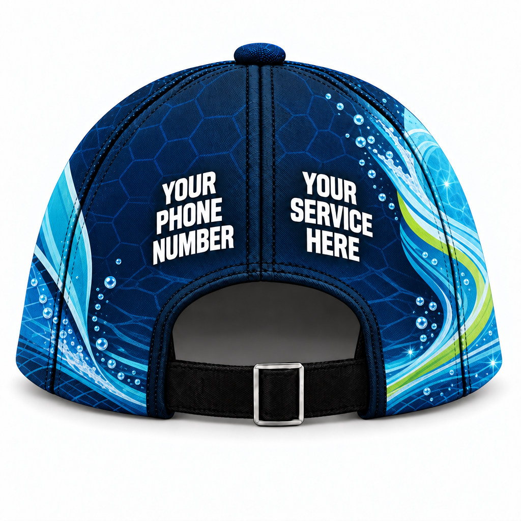 PSN023 personalized cap back product mockup