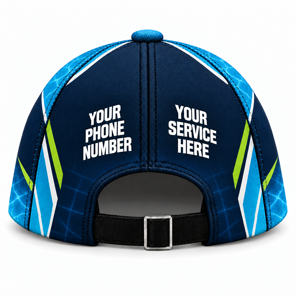 PSN024 personalized cap back product mockup