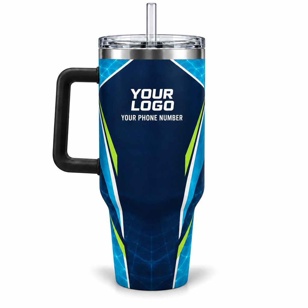 PSN024 personalized tumbler 40oz back product mockup