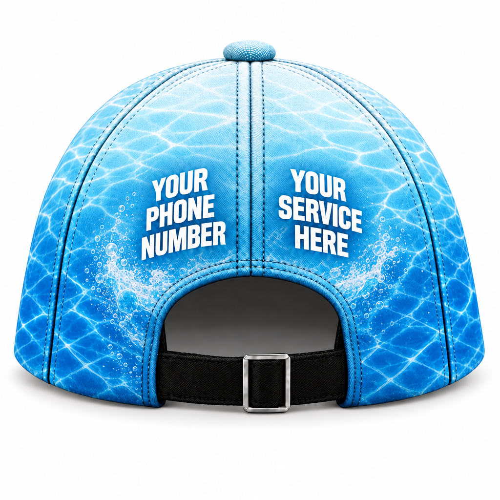 PSN025 personalized cap back product mockup