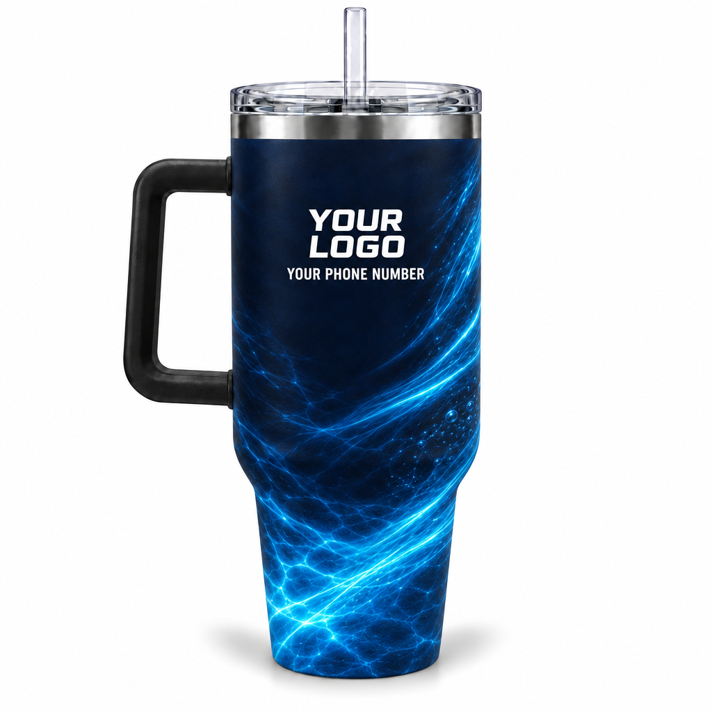 PSN034 personalized tumbler 40oz back product mockup