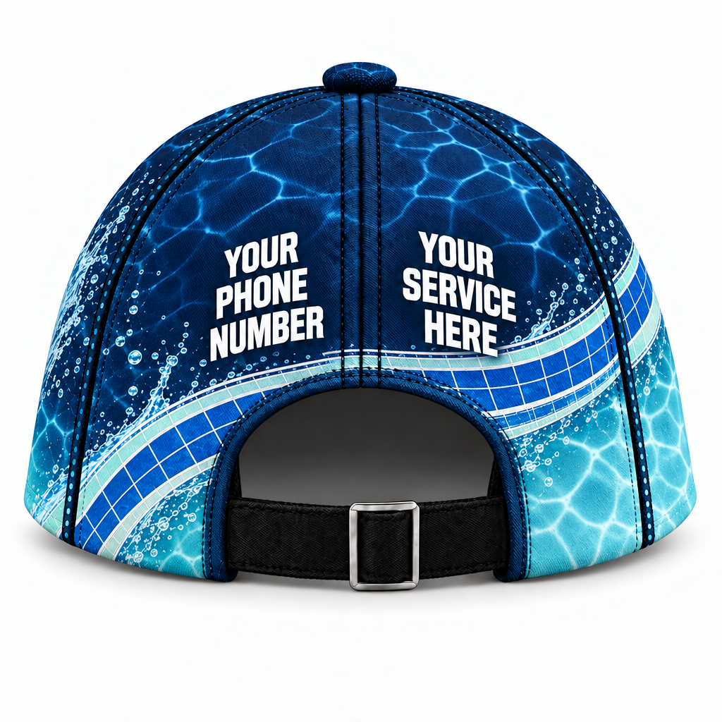 PSN035 personalized cap back product mockup