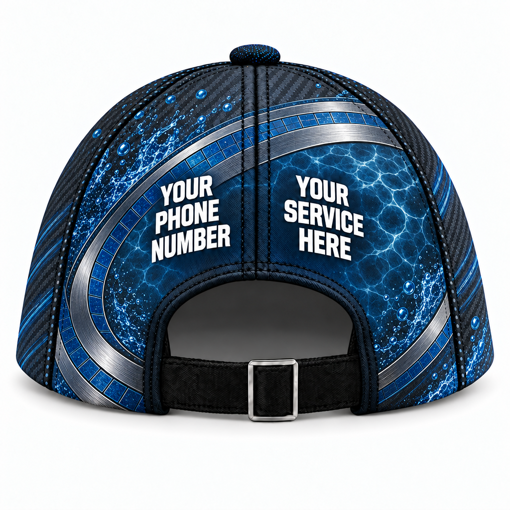 PSN039 personalized cap back product mockup