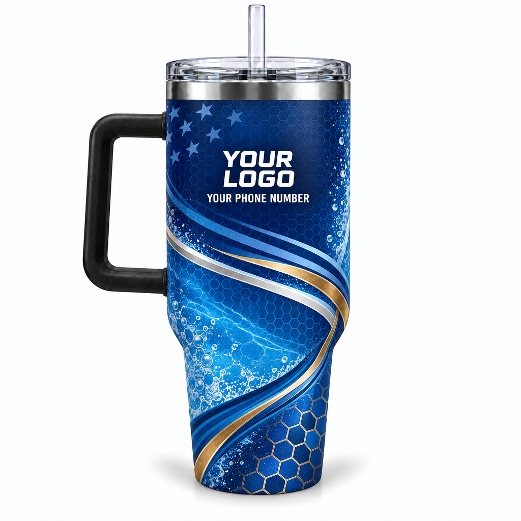 PSN044 personalized tumbler 40oz back product mockup