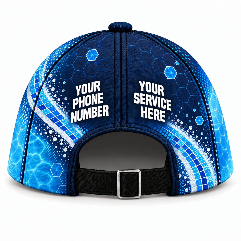 PSN045 personalized cap back product mockup