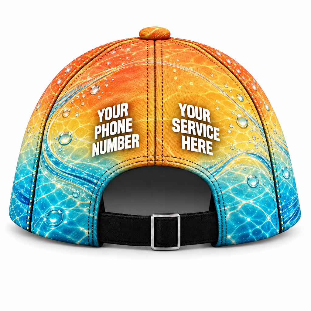 PSN048 personalized cap back product mockup
