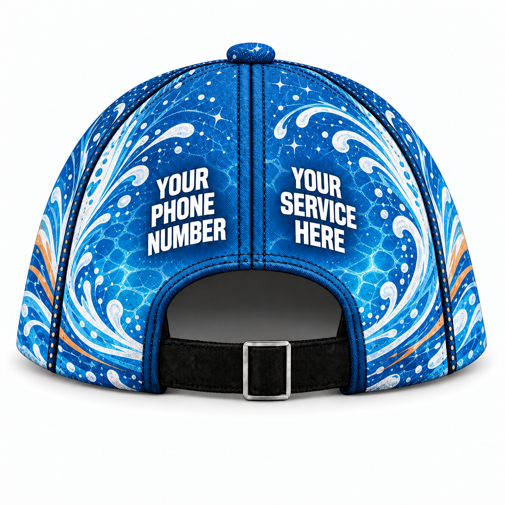 PSN051 personalized cap back product mockup