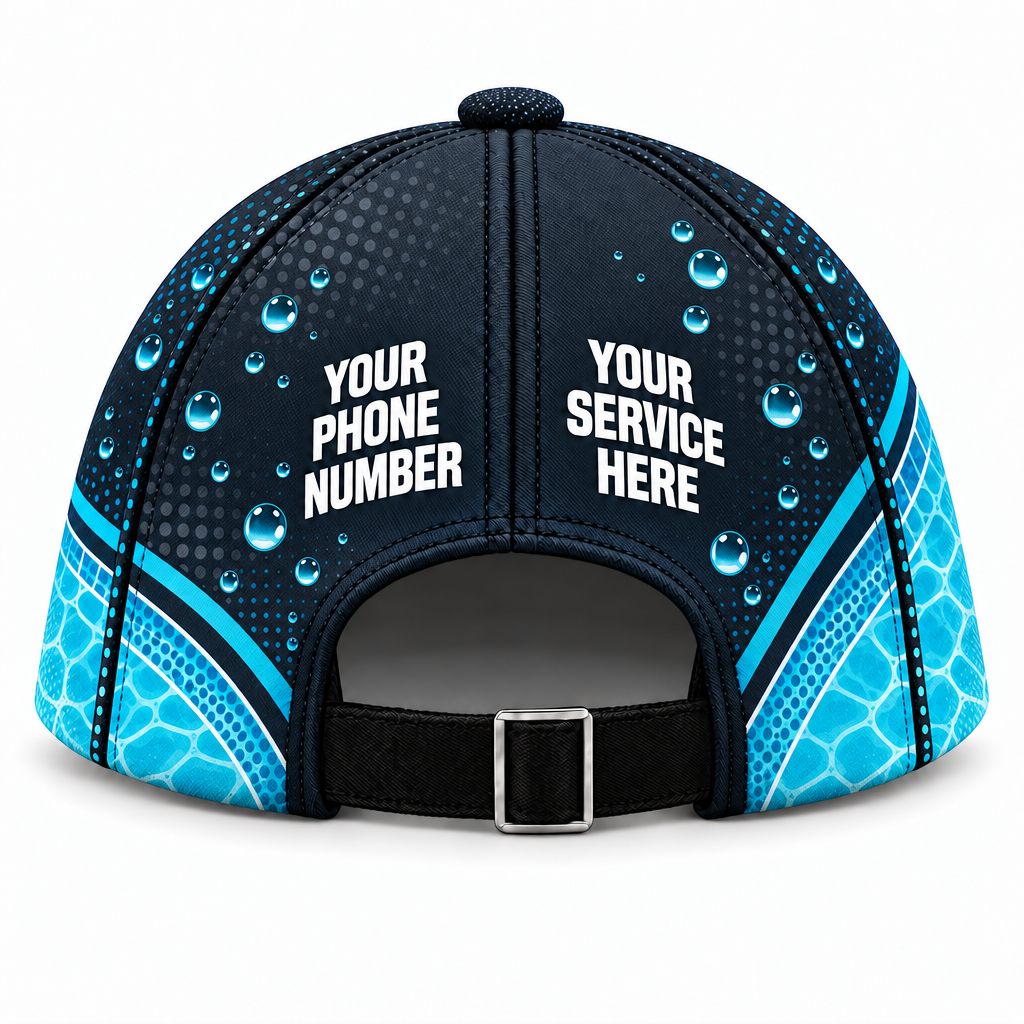 PSN056 personalized cap back product mockup