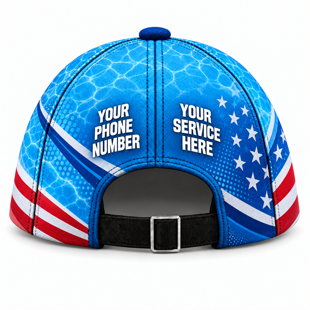 PSN060 personalized cap back product mockup