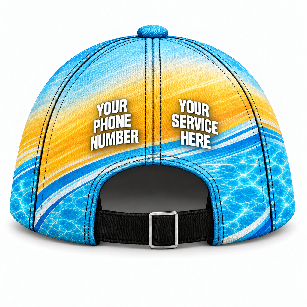 PSN069 personalized cap back product mockup