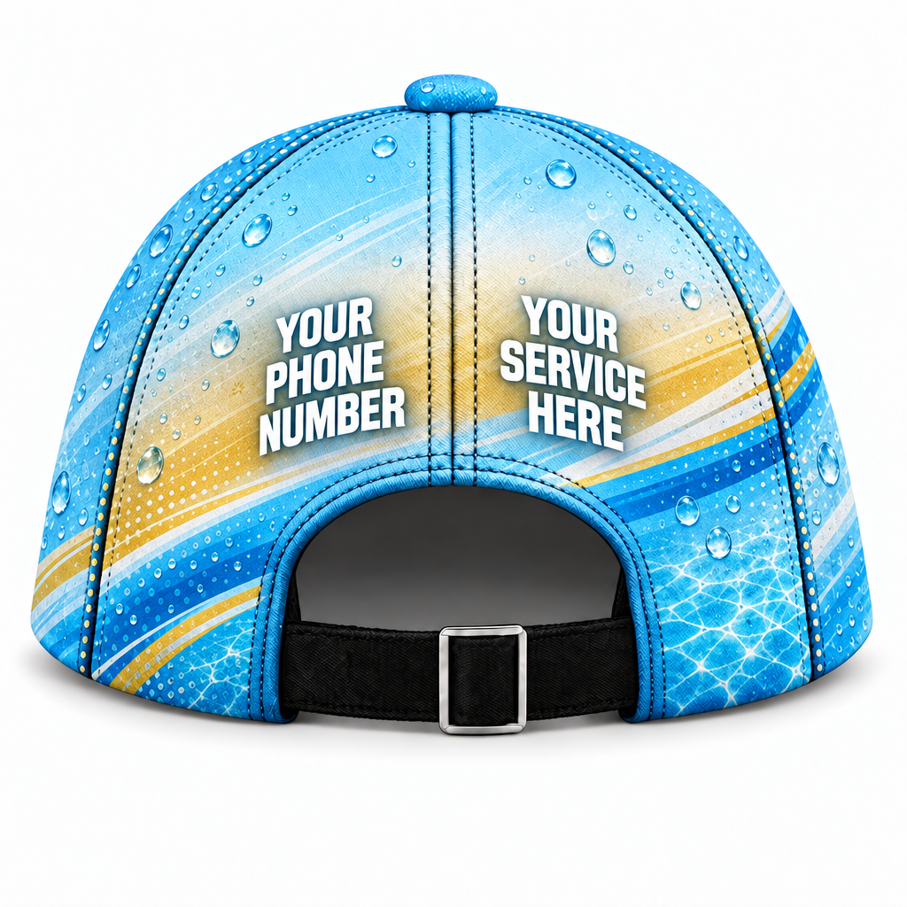 PSN072 personalized cap back product mockup