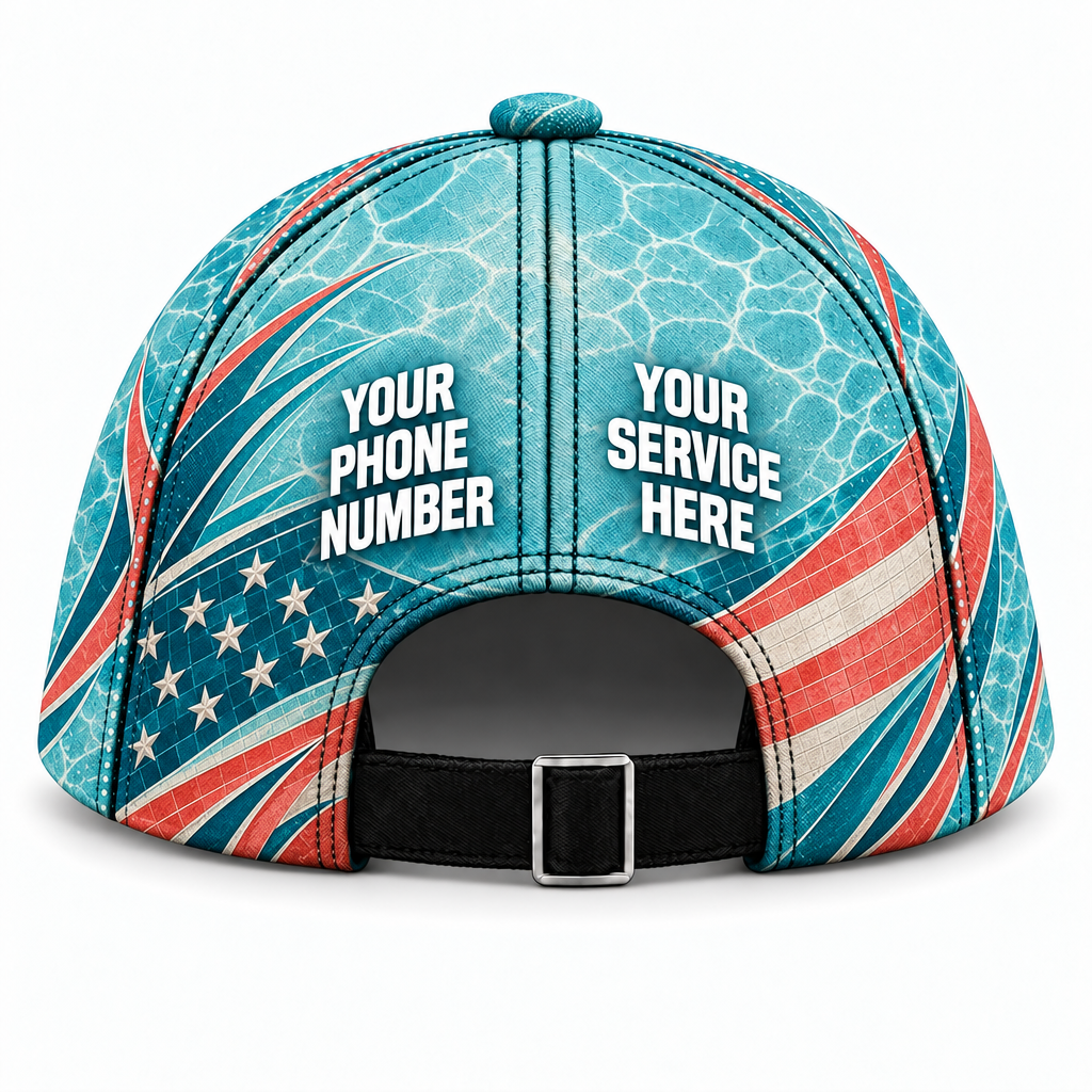 PSN085 personalized cap back product mockup