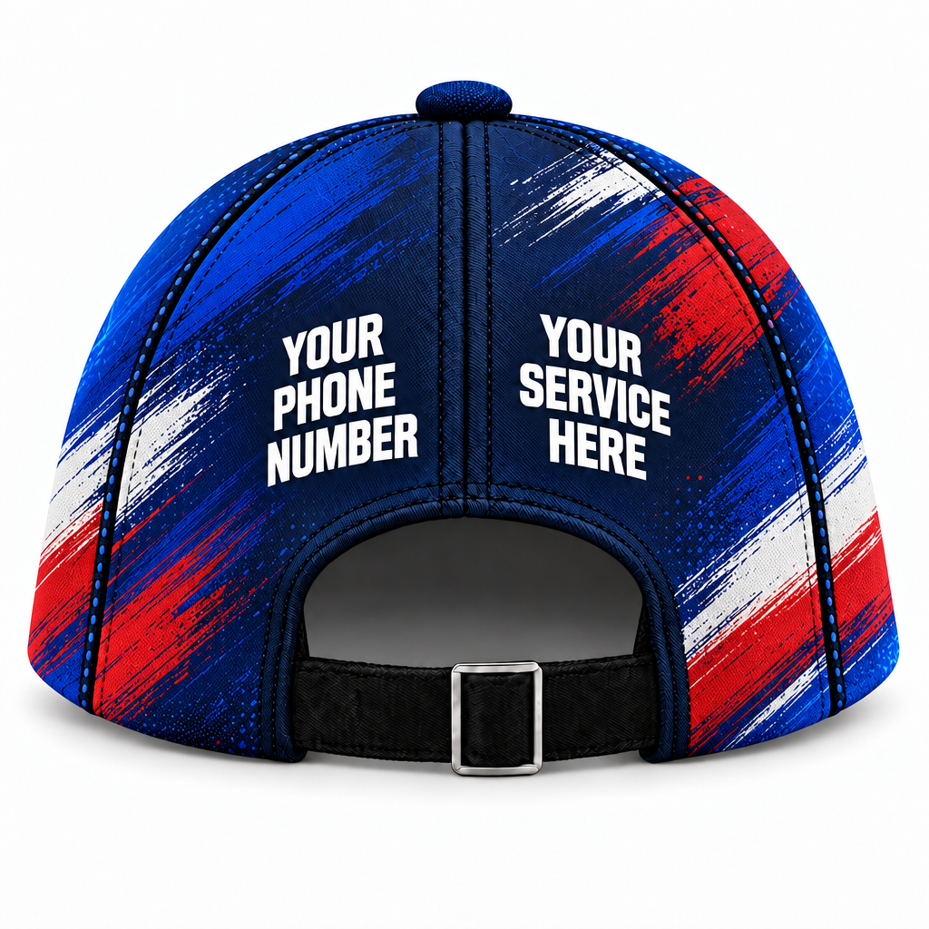 PTN001 personalized cap back product mockup