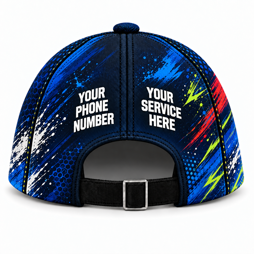 PTN002 personalized cap back product mockup
