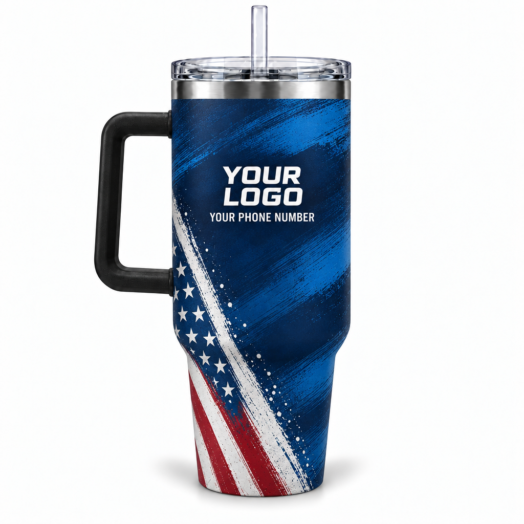 PTN005 personalized tumbler 40oz back product mockup