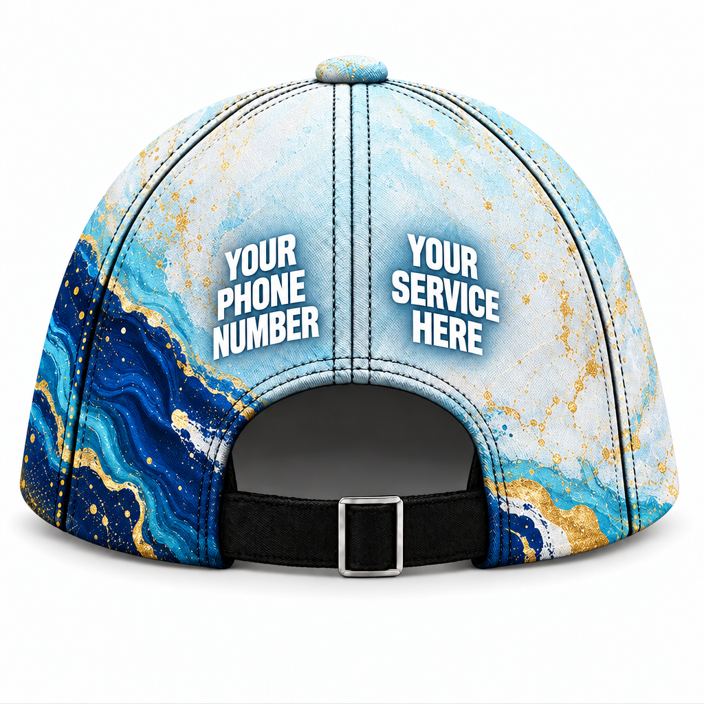 PTN015 personalized cap back product mockup