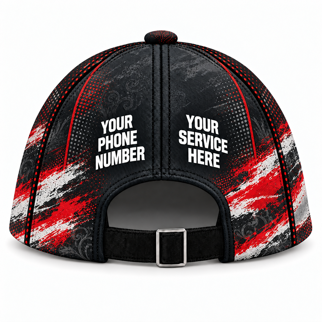 PTN022 personalized cap back product mockup