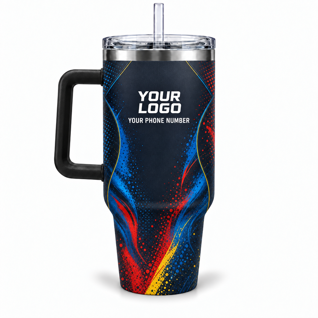 PTN024 personalized tumbler 40oz back product mockup