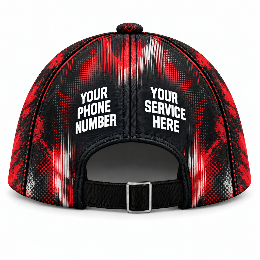 PTN026 personalized cap back product mockup