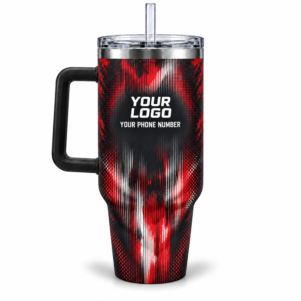 PTN026 personalized tumbler 40oz back product mockup