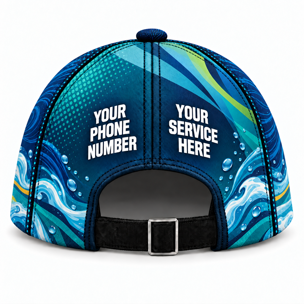 PW0001 personalized cap back product mockup