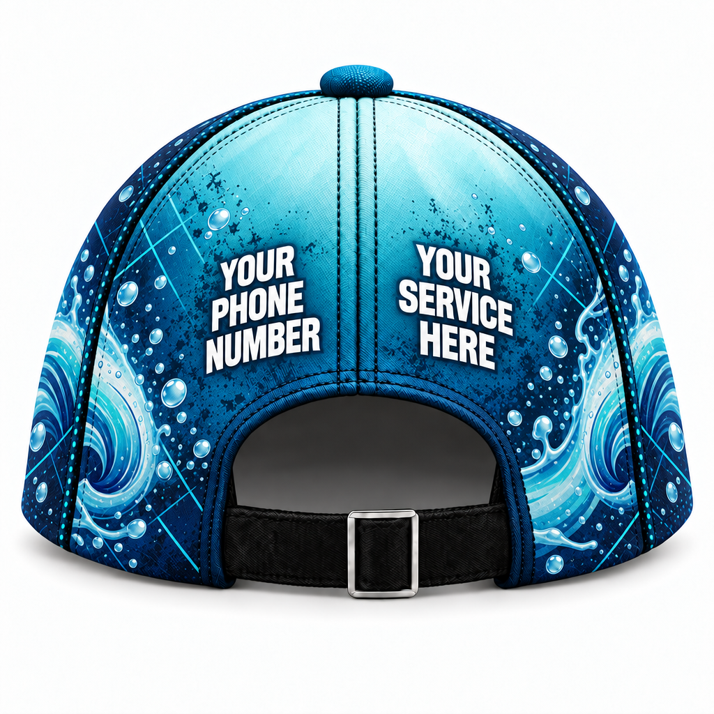 PW0005 personalized cap back product mockup