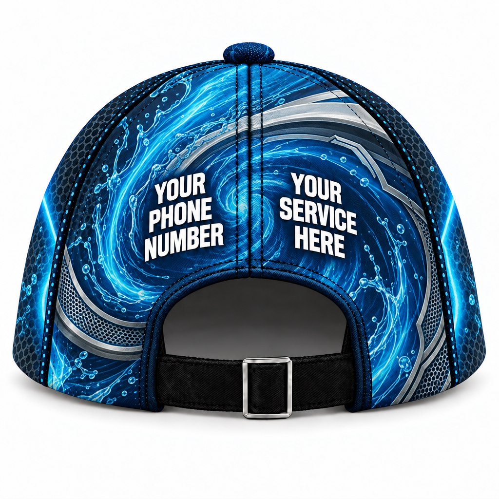 PW0032 personalized cap back product mockup