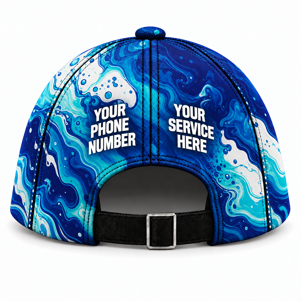 PW0040 personalized cap back product mockup