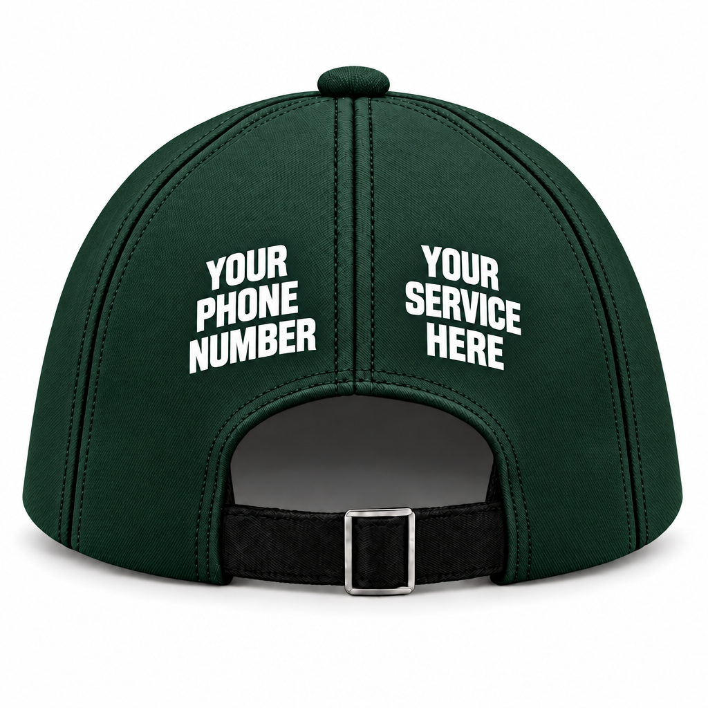 PWBS0004 personalized cap back product mockup