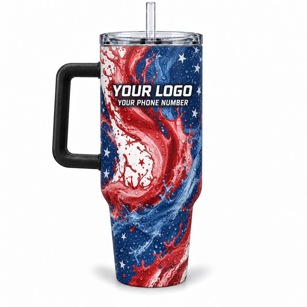 PWPP0002 personalized tumbler 40oz back product mockup