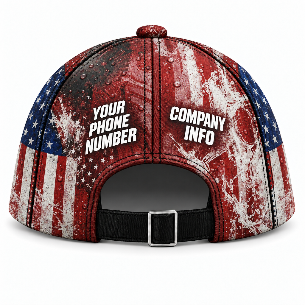 PWPP0010 personalized cap back product mockup
