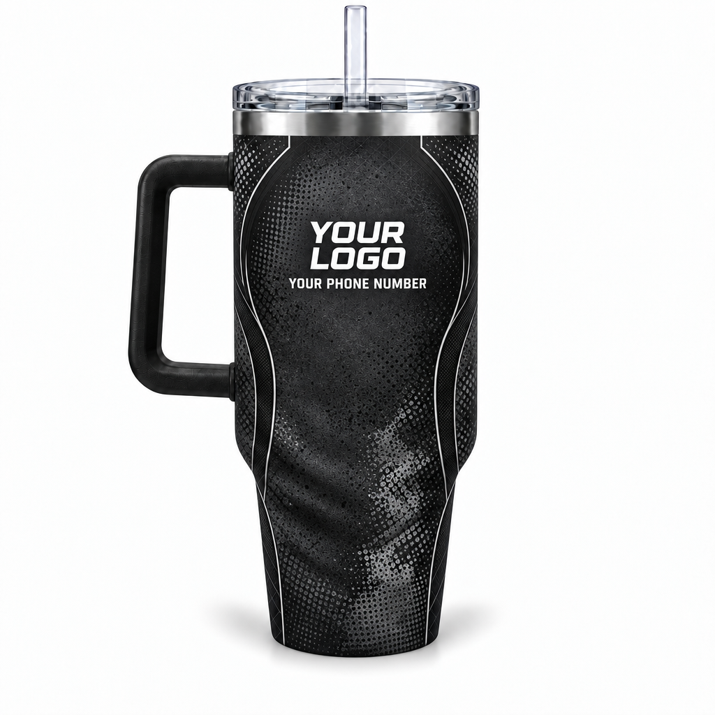 RFN004 personalized tumbler 40oz back product mockup