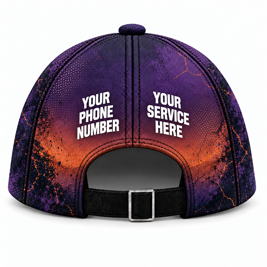 RFN007 personalized cap back product mockup