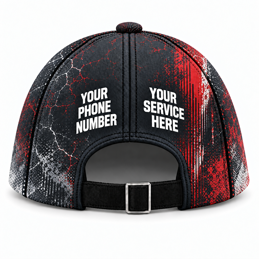 RFN010 personalized cap back product mockup