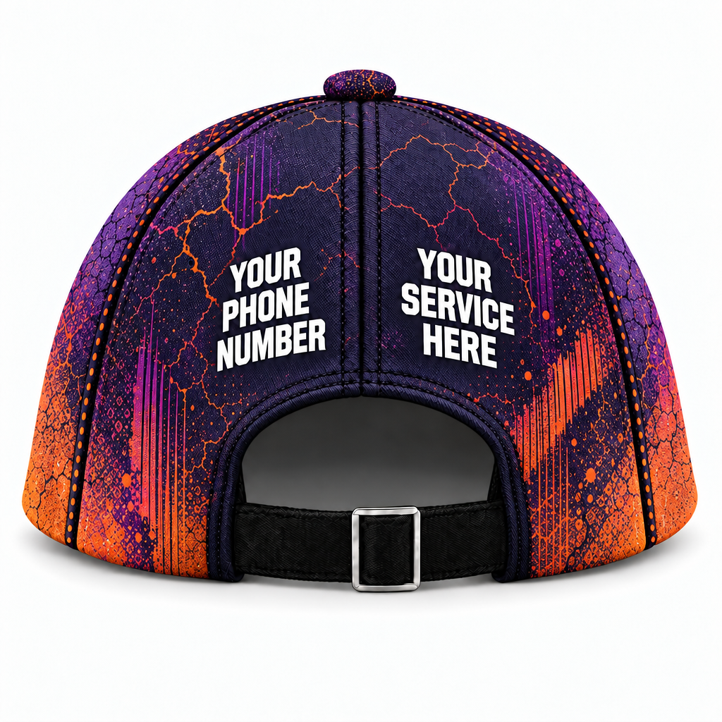 RFN011 personalized cap back product mockup