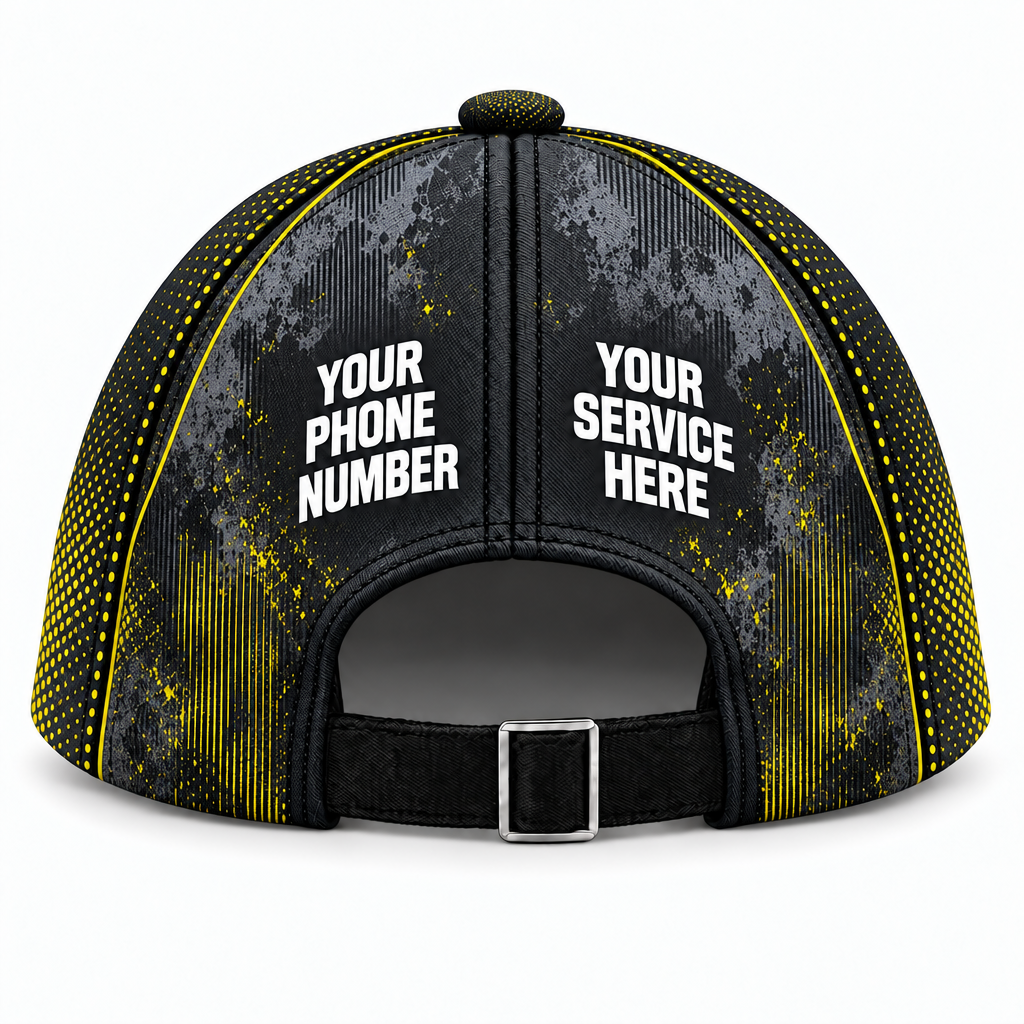 RFN012 personalized cap back product mockup
