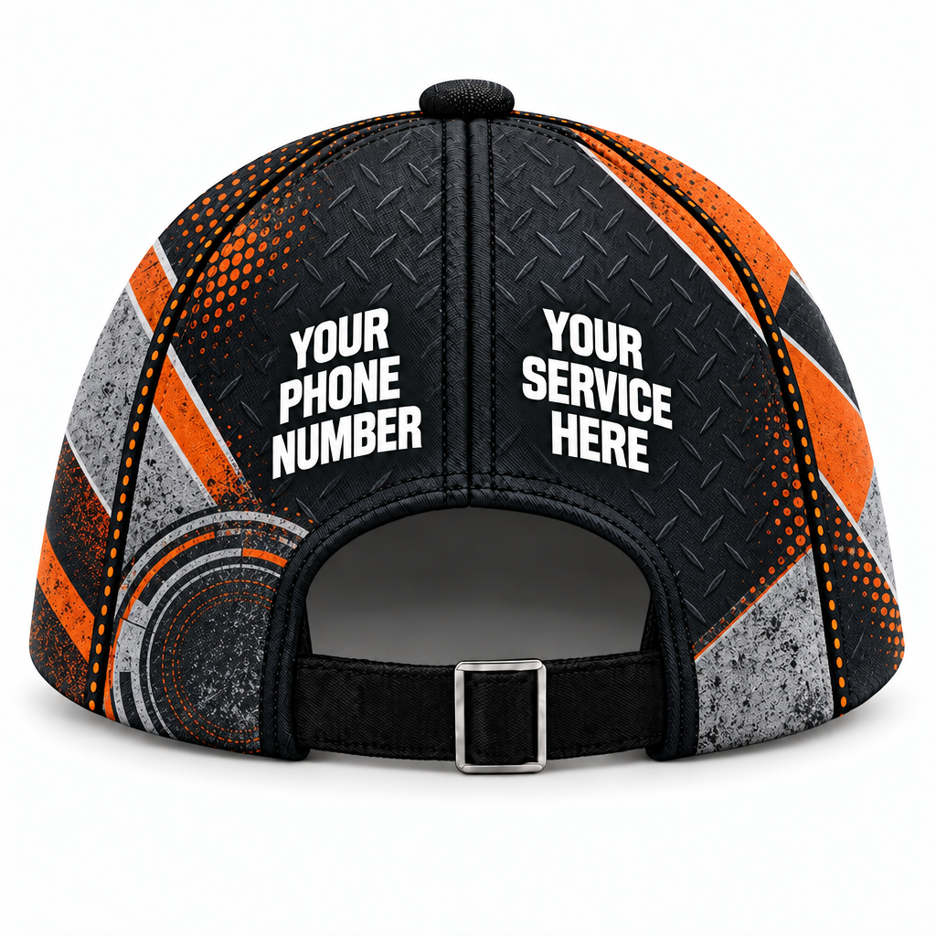 RFN013 personalized cap back product mockup