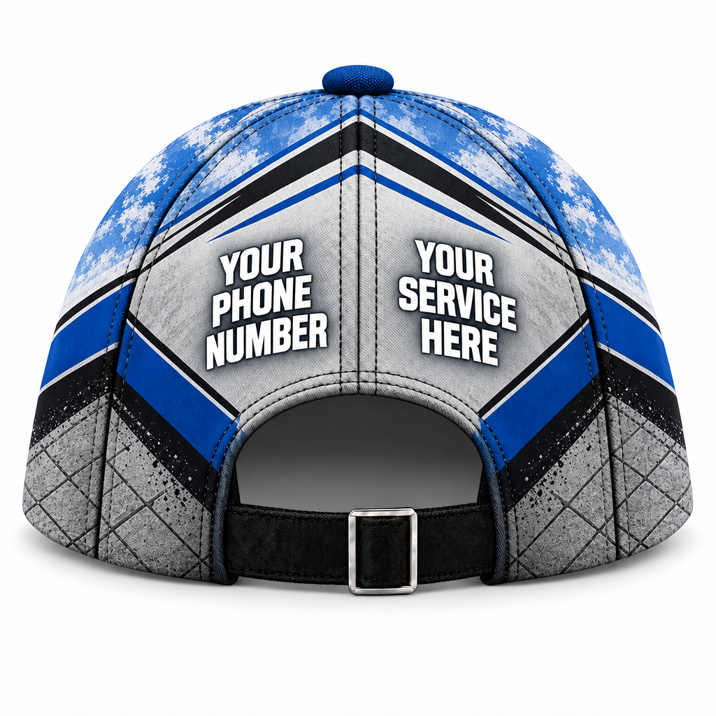 RFN014 personalized cap back product mockup