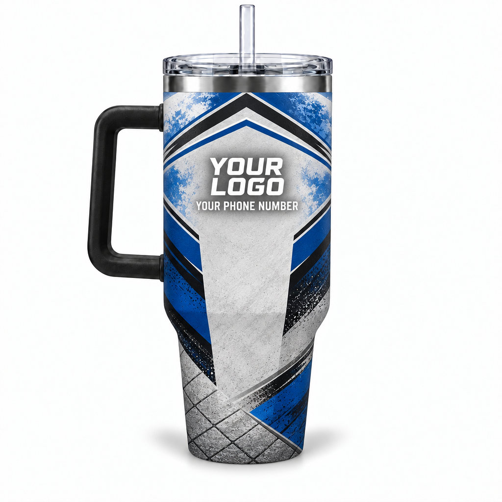 RFN014 personalized tumbler 40oz back product mockup