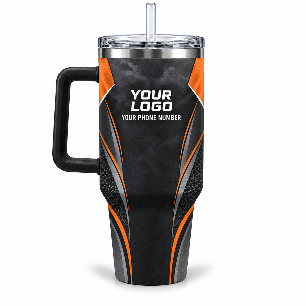 RFN015 personalized tumbler 40oz back product mockup