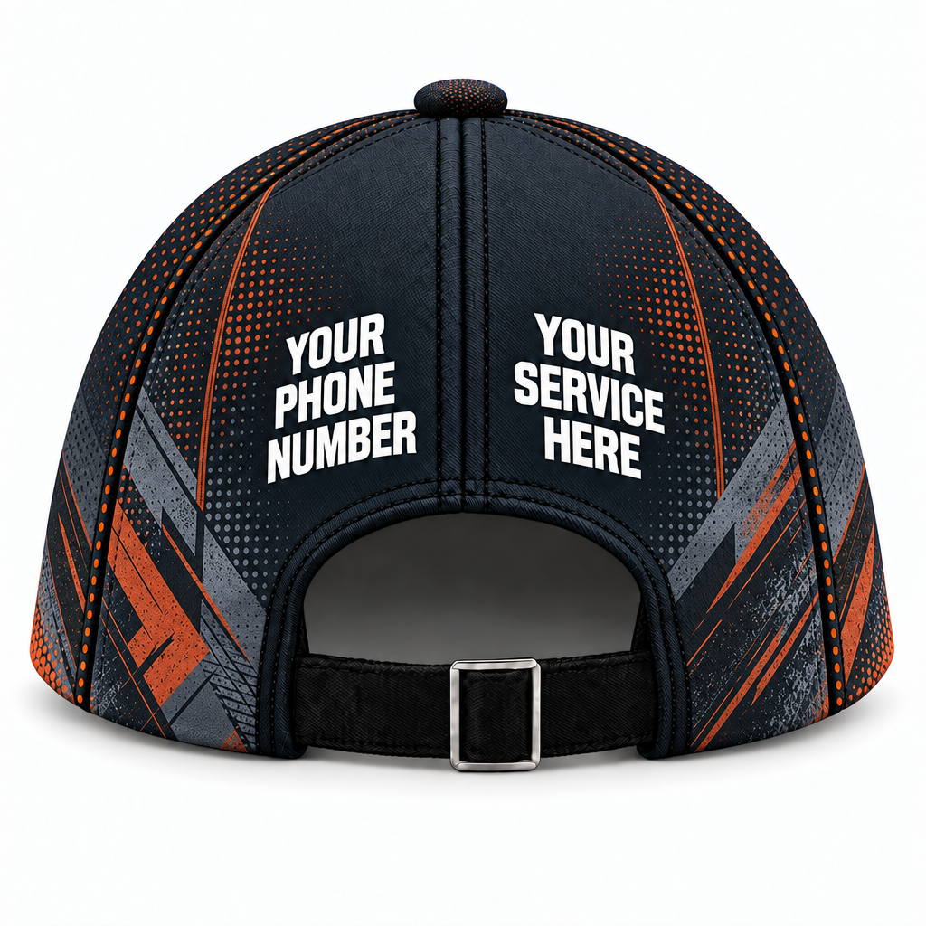 RFN027 personalized cap back product mockup