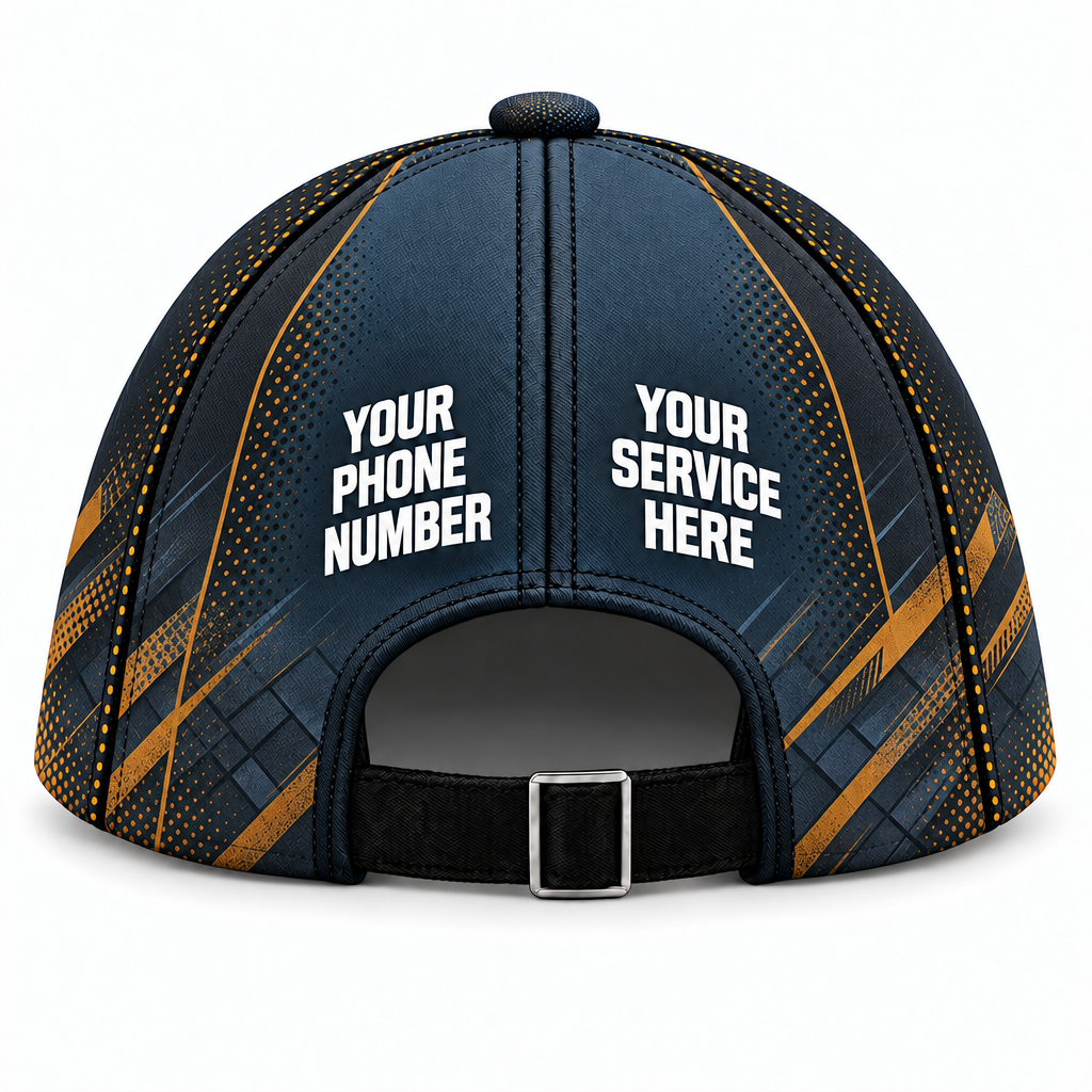 RFN028 personalized cap back product mockup