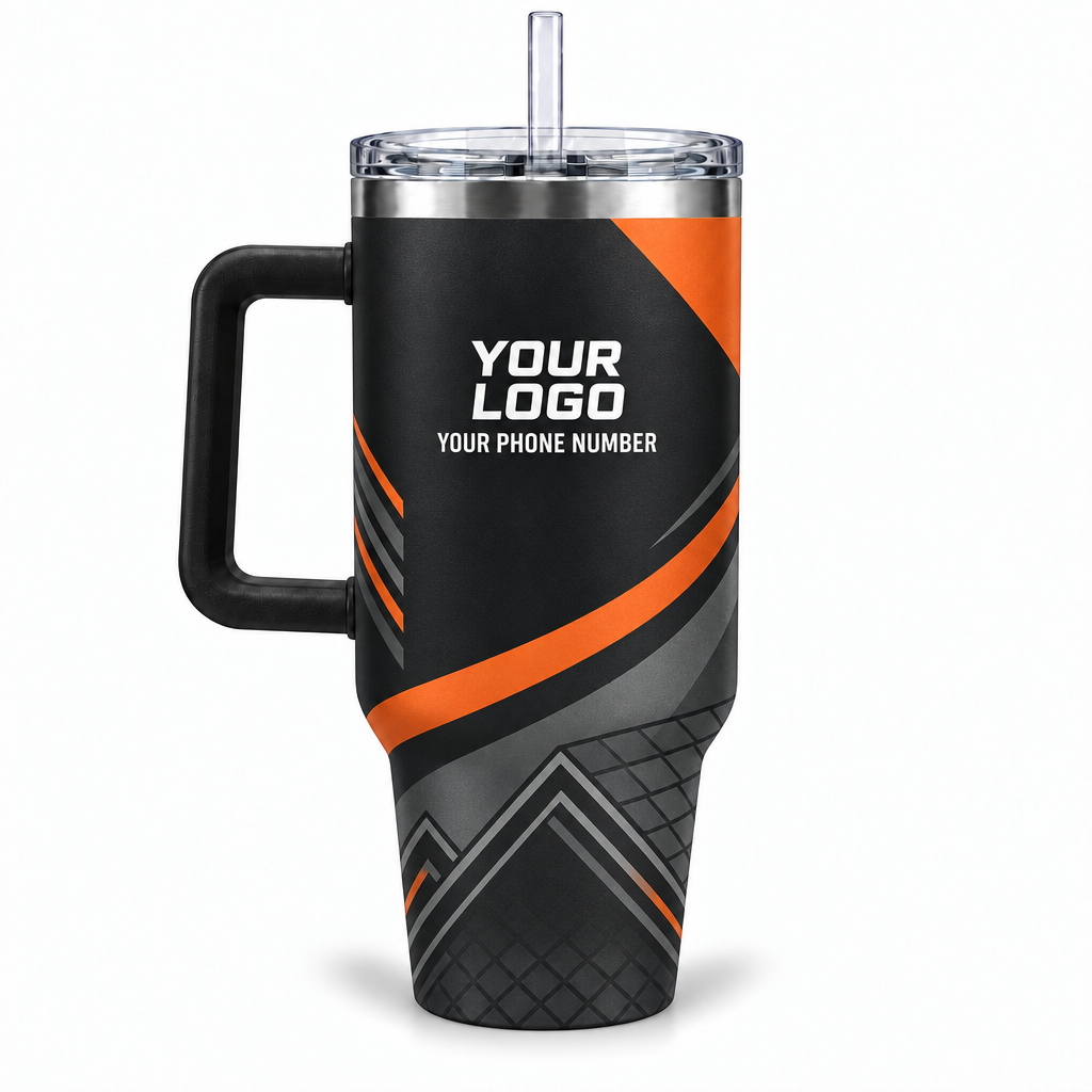 RFN031 personalized tumbler 40oz back product mockup