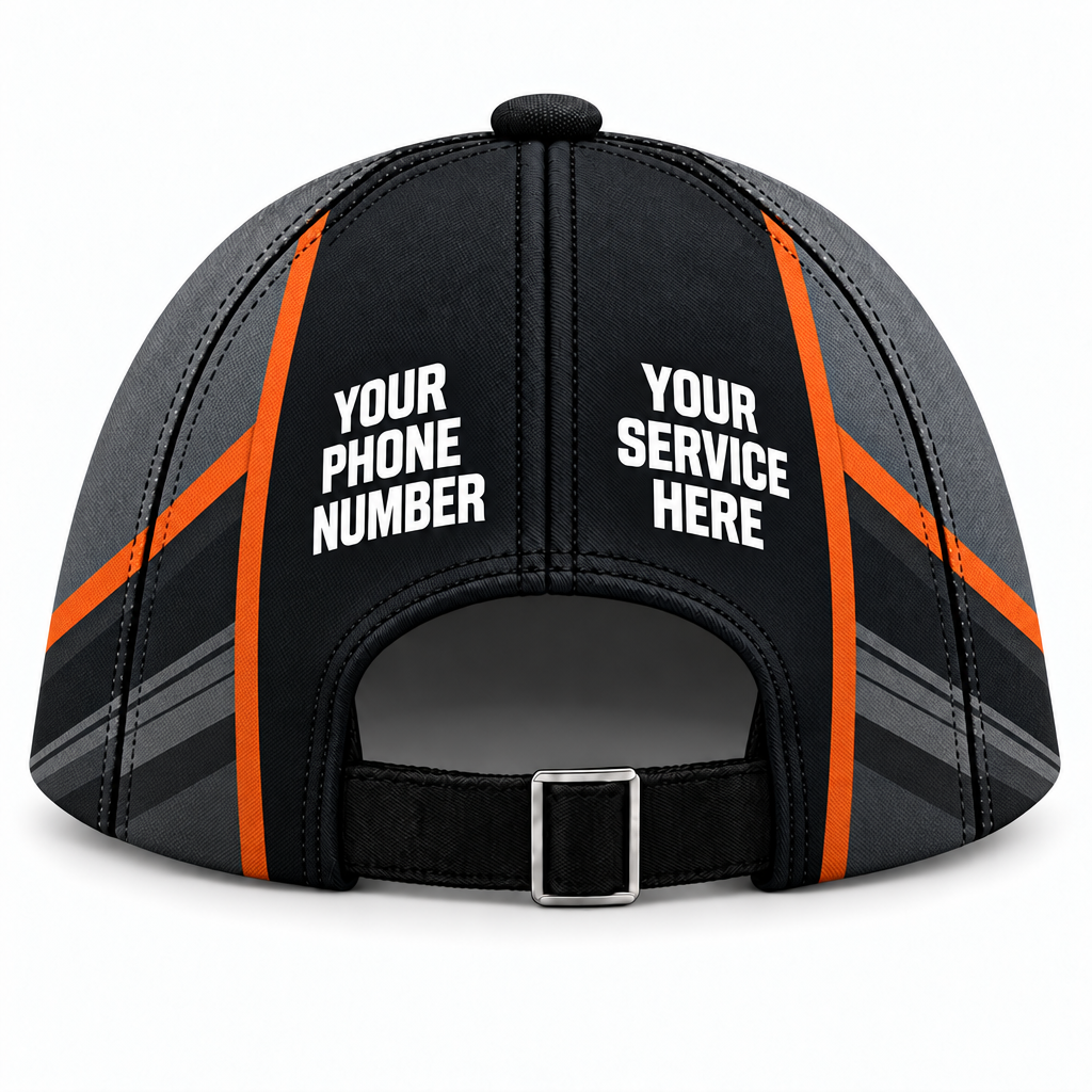 RFN038 personalized cap back product mockup