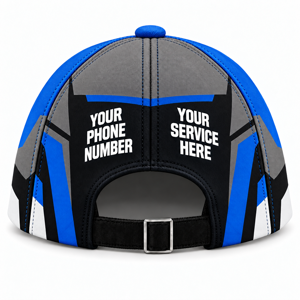 ROMC01B personalized cap back product mockup