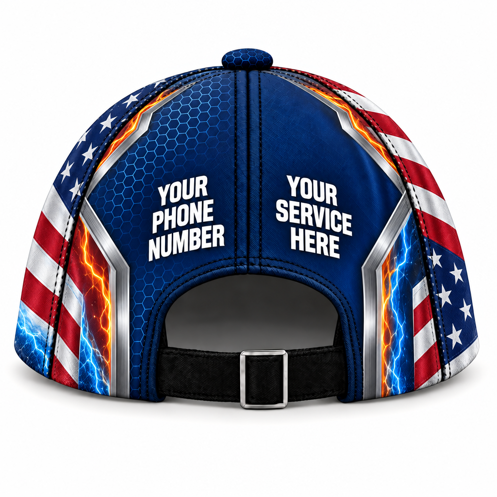 USP02 personalized cap back product mockup